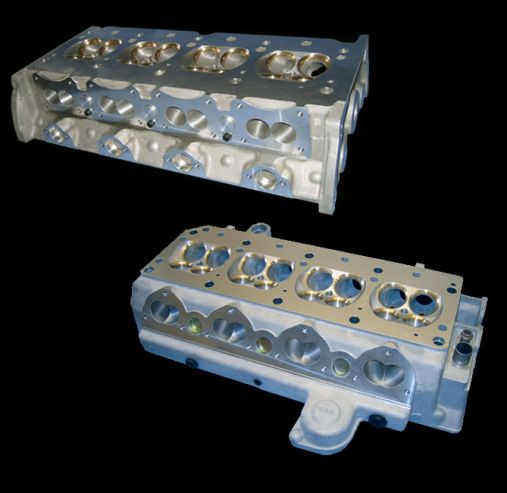 Lotus Twin Cam cylinder heads and Ford BDG, BDA and FVC cylinderheads